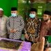 Peresmian Gedung Balai Nikah dan Manasik Haji KUA Bacan Selatan di Desa Tuwokona, Halmahera Selatan. (Foto Isto)