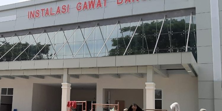 Bangunan baru IGD dan Poliklinik RSUD Labuha