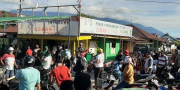 Massa simpatisan Usman - Bassam konvoi rayakan kemenangan