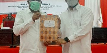 Bupati dan Wakil Bupati Halsel Terpilih, Usman Sidik dan Basam Kasuba