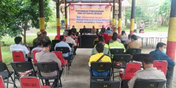 Kegiatan Pencanangan Zona Integritas di Mapolres Halmahera Tengah