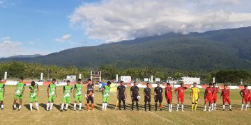 Tim Askab Halsel Vs PON Malut Beberapa waktu lalu (Foto Ris)