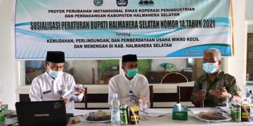 Pemkab Halsel Melakukan Sosialisasi Perbup