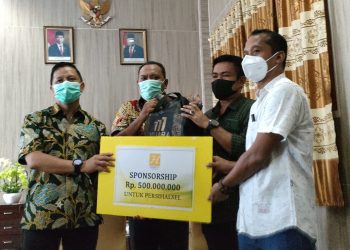 Harita Nickel menjadi sponsor Persihalsel untuk mengarungi Liga III dan Piala Gubernur