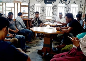 Pengurus KAHMI Halsel saat gelar rapat pemantapan