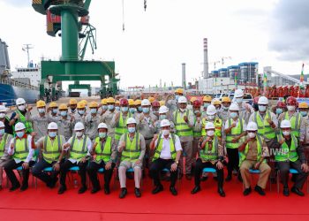 Menko Marves saat mengunjungi Kawasan Industri PT IWIP