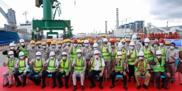 Menko Marves saat mengunjungi Kawasan Industri PT IWIP