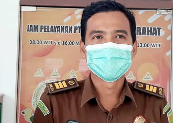 Kasi Pidsus Kejari Halsel, Eko Wahyudi, SH