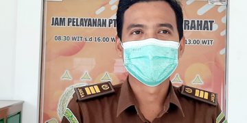 Kasi Pidsus Kejari Halsel, Eko Wahyudi, SH
