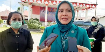 Ketua PKK Halsel, Hj. Eka Dahlia Abusama (Foto : Jaretnews)