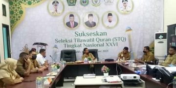 Suasana di Sekretariat STQN 2021 (Foto : Istimewa)