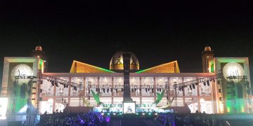 Arena Utama STQ Nasional di Halaman Masjid Raya Shaful Khairat Sofifi (Foto : NR)