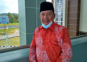 H. Ibrahim Muhammad, Pelatih Kontingen Maluku Utara (Foto : Yun)