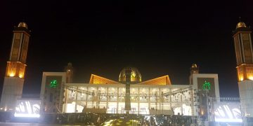 Masjid Raya Shafulkhairaat Kota Sofifi, Venue Utama STQN XXVI 2021 (Foto : NR)