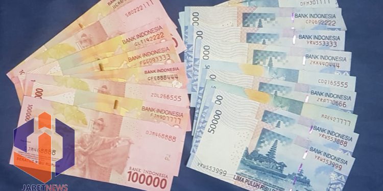 Ilustrasi Uang Rupiah dengan Nomor Seri Cantik (Foto : NR)