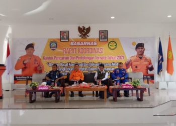 Basarnas Maluku Utara Gelar Rapat Koordinasi (Foto : Alfahd)