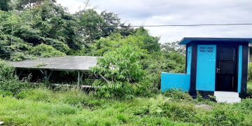 Proyek air bawah tanah milik PDAM Halsel Desa Kampung Makian terbengkalai