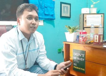Kepala PLN Ranting Bacan, Ardi Wahyu Nugroho