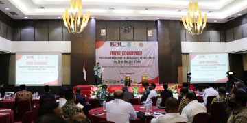 Rapat Koordinasi Program Pemberantasan Korupsi Terintegrasi di Maluku Utara (Foto : Alfahd)