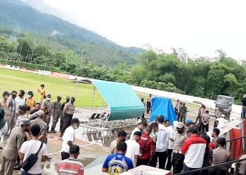 Suasana di Stadion GBK