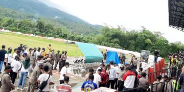 Suasana di Stadion GBK