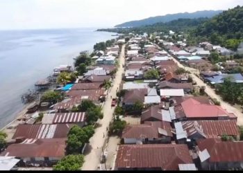 Perkampungan 3 Desa di Kecamatan Obi Halmahera Selatan