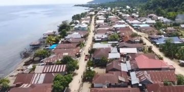 Perkampungan 3 Desa di Kecamatan Obi Halmahera Selatan