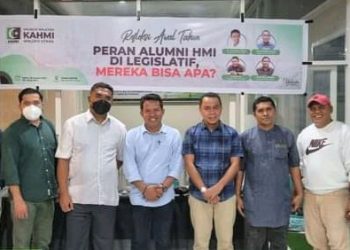 Pose Bersama, MW KAHMI Maluku Utara Usai Menggelar Refleksi Awal Tahun