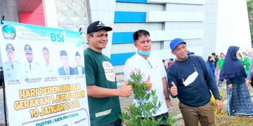 Sekda Halsel, Saiful Turuy Usai Melakukan Penanaman 1 Juta Pohon di Mall Saruma