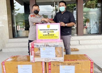 HARITA Nickel Serahkan ke Polda Malut (Ist)