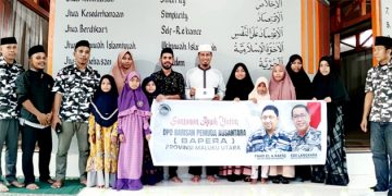 Bapera Halsel Santuni Panti Asuhan Darussalam Kupal Halsel
