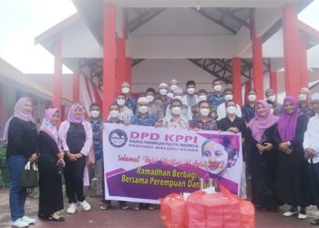 DPD KPPI Malut saat Kunjungi Rutan Anak dan Berbagi Takjil