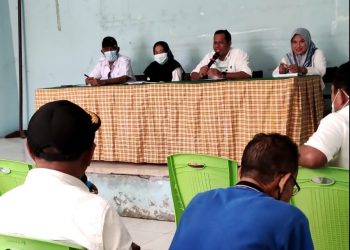 Rapat bersama DLH dan Camat Bacan