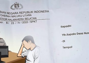 Ilustrasi Bukti Laporan Polisi