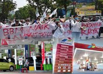 Ilustrasi Demo Kenaikan Harga BBM