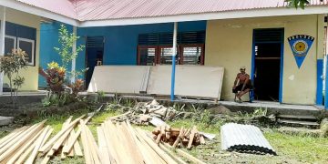Kantor Satpol PP dan Damkar Halsel di tempati Dinas Pertanian