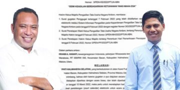 Bambang Joisangadji dan Bupati H. Usman Sidik