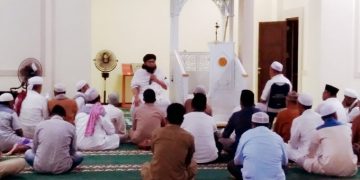 Tausyiah Usai Bukber di Masjid Nurul Hasan Sofifi