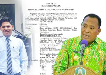 Bambang Joisangadji, SH dan Bupati H