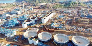 Salah satu proyek Hilirisasi di Maluku Utara