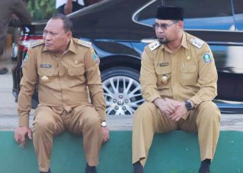 Bupati H. Usman Sidik dan Wakil Bupati Hasan Ali Basam Kasuba (Foto : Usbtv)