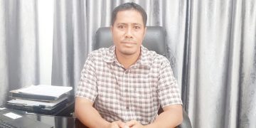 Ketua KPU Halsel, Muhammad Agus Umar