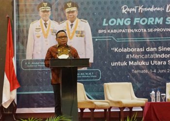 Sekprov Malut Samsuddin A. Kadir membuka Rakorda Sensus Penduduk 2020 lanjutan
