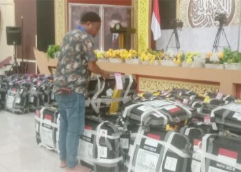 Tas Koper atau Sahara CJH Maluku Utara yang Sudah Masuk ke PPIHD