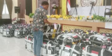 Tas Koper atau Sahara CJH Maluku Utara yang Sudah Masuk ke PPIHD
