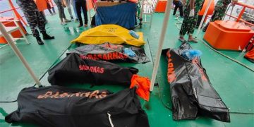 Jasad 5 Korban yang Ditemukan Pada Hari Keempat (Dok.Basarnas)