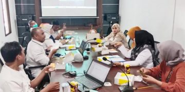 Suasana Rapat Seksi Kesehatan PPHID Malut
