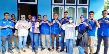 Pimpinan dan Pengurus DPC Demokrat Halsel