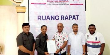 DPD Perindo Halsel saat di kunjungi Bawaslu