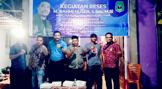 M Rahmi Husen Bersama Masyarakat Taman Sari